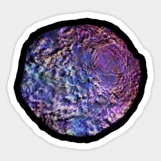 Space mineral Sticker